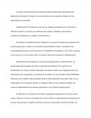 La carrera de administración de empresas