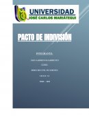 PACTO DE INDIVISION