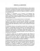 Derecho a la Alimentacion