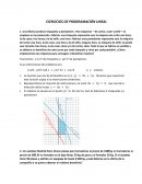 EJERCICIOS DE PROGRAMACIÓN LINEAL
