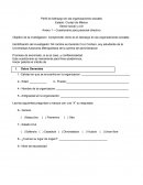 Perfil de liderazgo en las organizaciones sociales