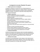 Investigación de mercado (Pastelería The queen)