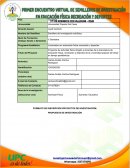 Programa de actividad física dirigido a docentes de la licenciatura de educación física