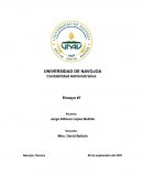 Ensayo Contabilidad Administrativa