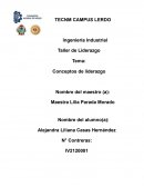 Conceptos de liderazgo