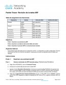 Packet Tracer: Revisión de la tabla ARP