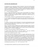 Ley de los gases ideales