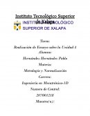 Metrología y Normalización