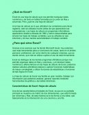 Que es excel