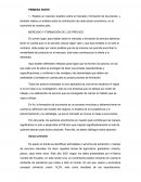 MERCADO Y FORMACIÓN DE LOS PRECIOS