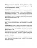 Ensayo sobre las Clausulas