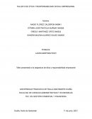 TALLER 5 DE ÉTICA Y RESPONSABILIDAD SOCIAL EMPRESARIAL