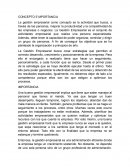 CONCEPTO E MPORTANCIA, ADMINISTRACION POR OBJETIVOS