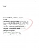 Organización del mantenimiento Actividad 1. Indicadores en el mantenimiento