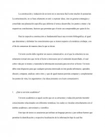 La importansia de los textos academicos. Página 1