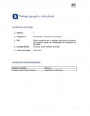 FORMULACION Y EVALUACION DE PROYECTOS