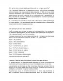 ¿Por qué los elementos de la tabla periódica están en un lugar específico?