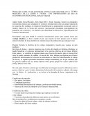 TEORIA MARXISTA DE LA CRISIS Y TEORIA DEL IMPERIALISMO