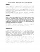 Conceptualización del desarrollo según Piaget y Vygotski Resumen