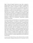 Teoría del Desarrollo Económico de Adam Smith