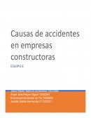 Investigacion de causas principales de accidentes de trabajo