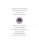 Alteraciones del lenguaje