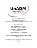 Objetivo, fin y circunstancia