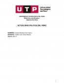 Politica actual del Perú