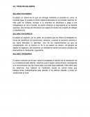 TIPOS DE SALARIOS