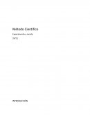 Método Científico. Experimento y receta