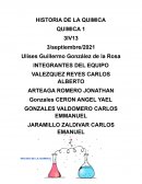 Historia de la quimica