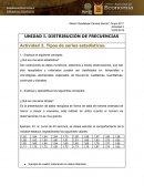 DISTRIBUCIÓN DE FRECUENCIAS