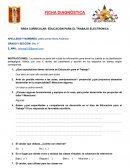 ÁREA CURRICULAR: EDUCACIÓN PARA EL TRABAJO-ELECTRONICA