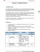 Proyecto: “Vallejiano Exitoso “