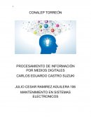 PROCESAMIENTO DE INFORMACIÓN POR MEDIOS DIGITALES