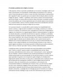 El verdadero problema de la religión y la ciencia