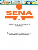 Proyecto de investigación de mercados: Diseño y metodología