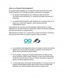 ¿Qué es un Actuador Electromagnético?