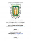 Administración financiera de capital de trabajo