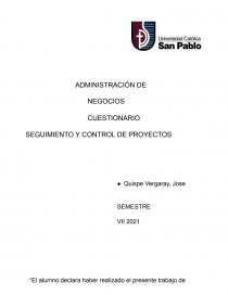 ADMINISTRACIÓN DE NEGOCIOS CUESTIONARIO. Página 1