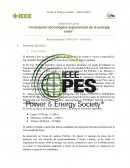 Informe de cierre “Innovación tecnológica exponencial de la energía solar”