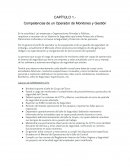 Competencias de un Operador de Monitoreo y Gestión