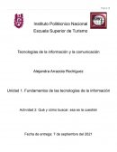 Fundamentos de las tecnologías de la información