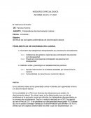 Problemáticas de discriminación Laboral