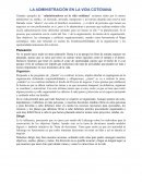 La administración en la vida cotidiana