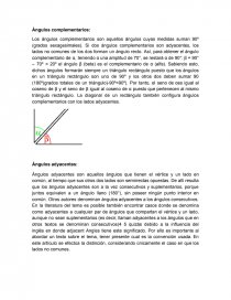 Ángulos complementarios. Página 1