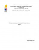 Ensayo teoria cientifica