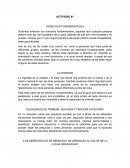 Actividad Derechos fundamentales