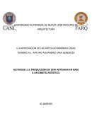 PRODUCCION DE UNA ARTESANA EN BASE A UN OBJETO ARTISTICO