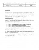 POLÍTICA CONTABLE ESTADOS DE SITUACION FINANCIERA